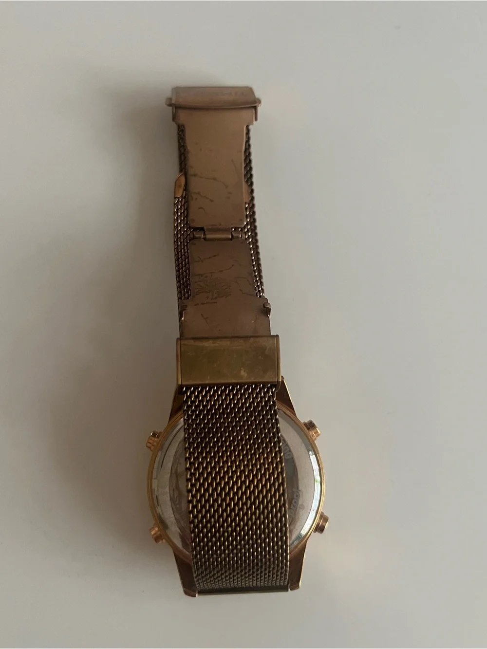 Timeur Digital Pedometer Watch - Rose Gold